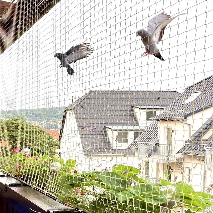 Professional balcony protection and modern building